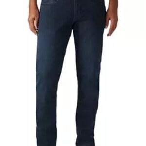 Izod Men’s Comfort Stretch Straight Fit Dark Wash Jeans 38x30